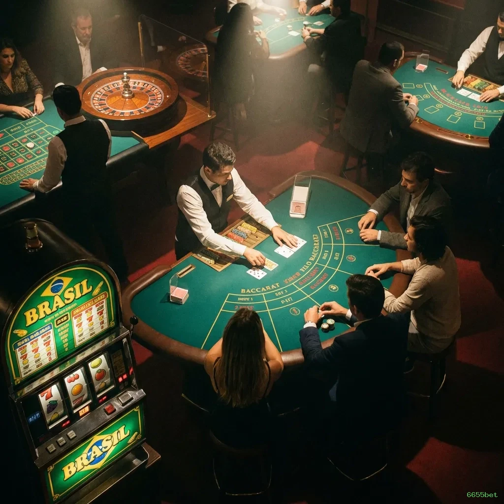 Dealers profissionais da 6655bet